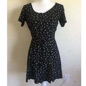 brandy melville lara blue floral dress